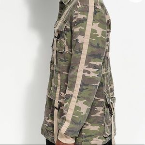 Fairplay Military Inspired Coach Jacket With D-Ring Detail